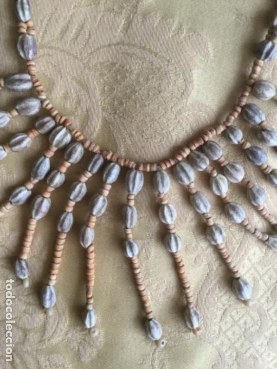 Vintage: COLLAR VINTAGE DE SEMILLAS, ETNICO - Foto 3