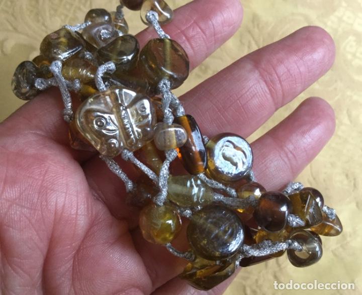Vintage: PULSERA DE CRISTALES DE MURANO - Foto 4
