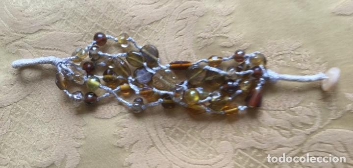 Vintage: PULSERA DE CRISTALES DE MURANO - Foto 5