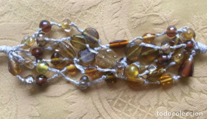 Vintage: PULSERA DE CRISTALES DE MURANO - Foto 7