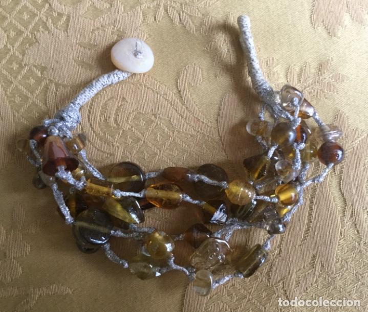 Vintage: PULSERA DE CRISTALES DE MURANO - Foto 1