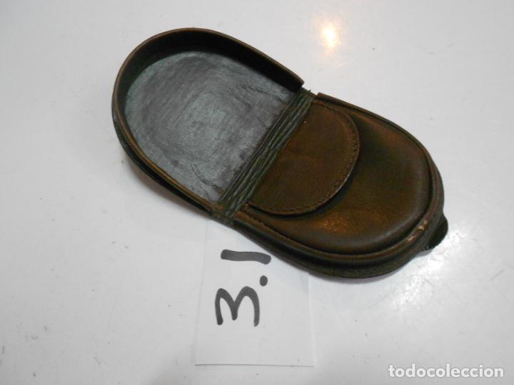 Vintage: ANTIGUO MONEDERO EN PIEL - Foto 2