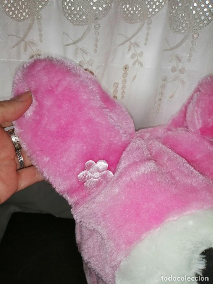 Vintage: Gorrito para ni&ntilde;a rosa y blanca - Foto 3
