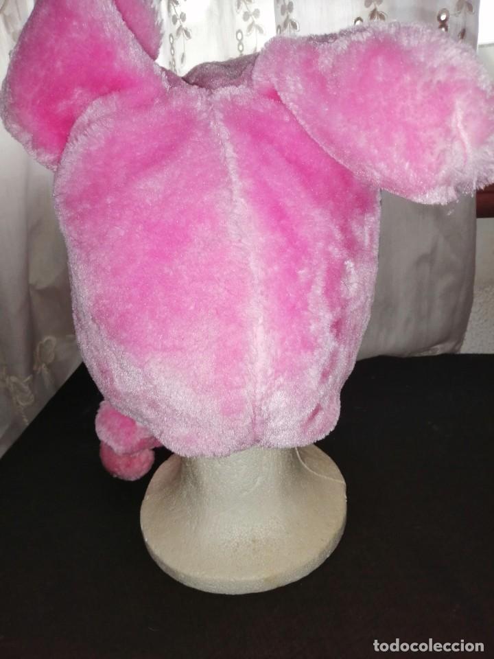 Vintage: Gorrito para ni&ntilde;a rosa y blanca - Foto 6