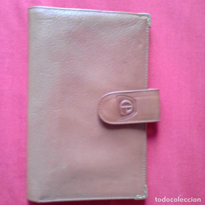 Vintage: CARTERA MUJER PIEL VACUNO MARRON CLARO - Foto 1
