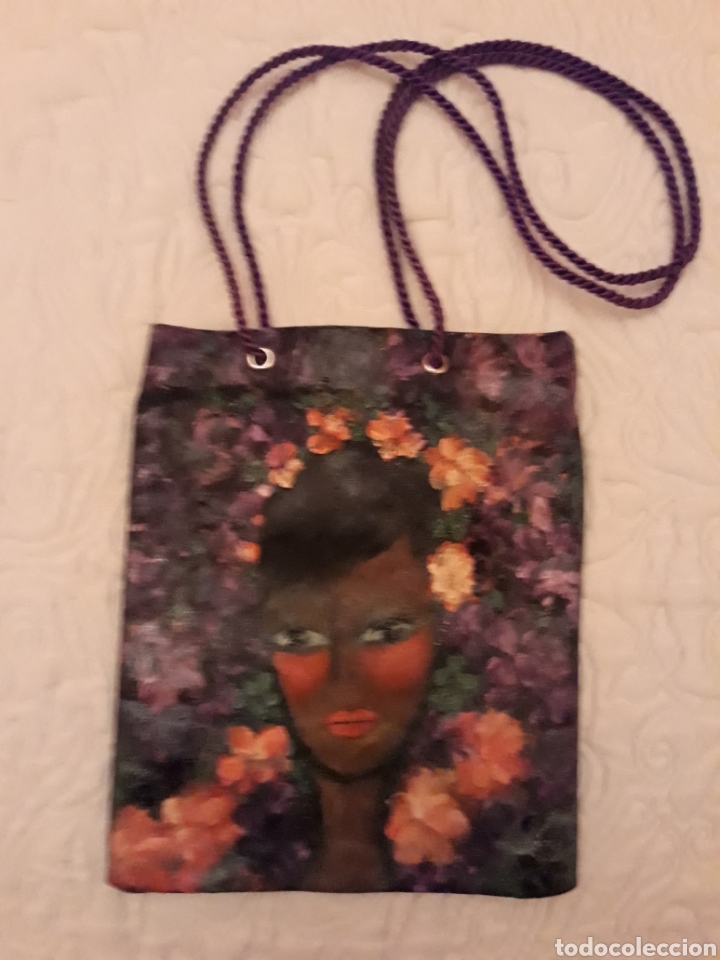 Vintage: Bolso pintado Oleo - Foto 4