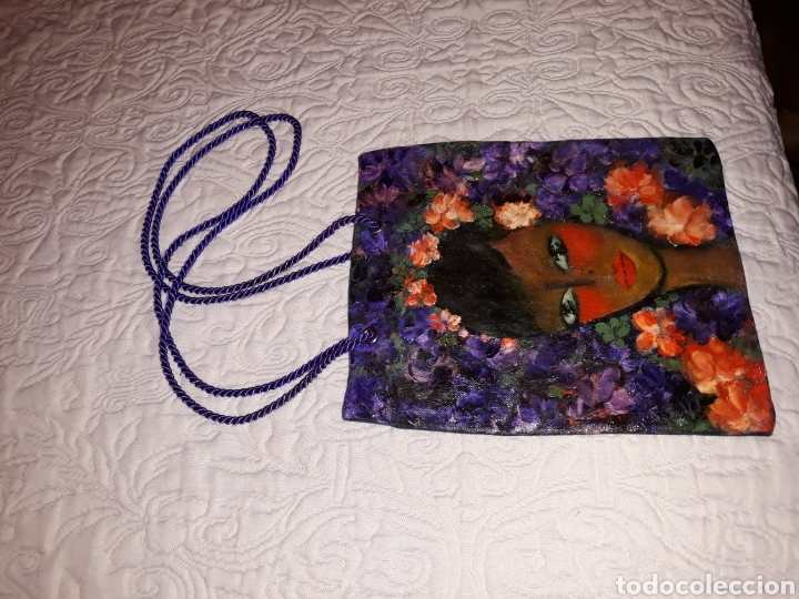 Vintage: Bolso pintado Oleo - Foto 1