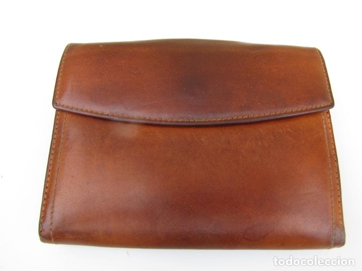 Vintage: 6- Cartera grande Guy Laroche. Piel - Foto 4