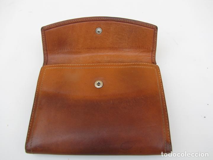 Vintage: 6- Cartera grande Guy Laroche. Piel - Foto 5