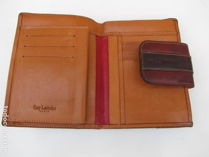 Vintage: 6- Cartera grande Guy Laroche. Piel - Foto 7