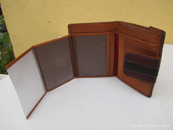 Vintage: 6- Cartera grande Guy Laroche. Piel - Foto 8