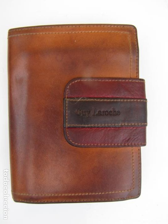 Vintage: 6- Cartera grande Guy Laroche. Piel - Foto 3