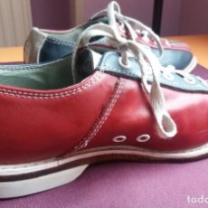 Vintage: ZAPATOS BOLOS BOWLTECH LEATHER HOUSE BOWLING SHOES 37 / 4. Lote 204508807