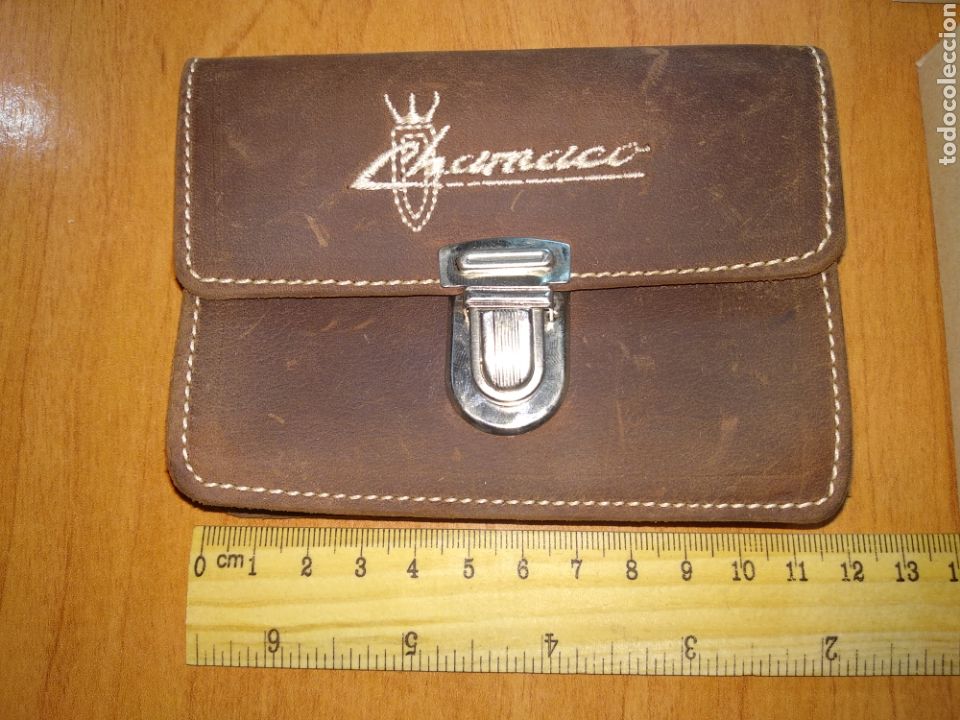 Vintage: Cartera Piel Chamaco. Nueva en caja - Foto 4