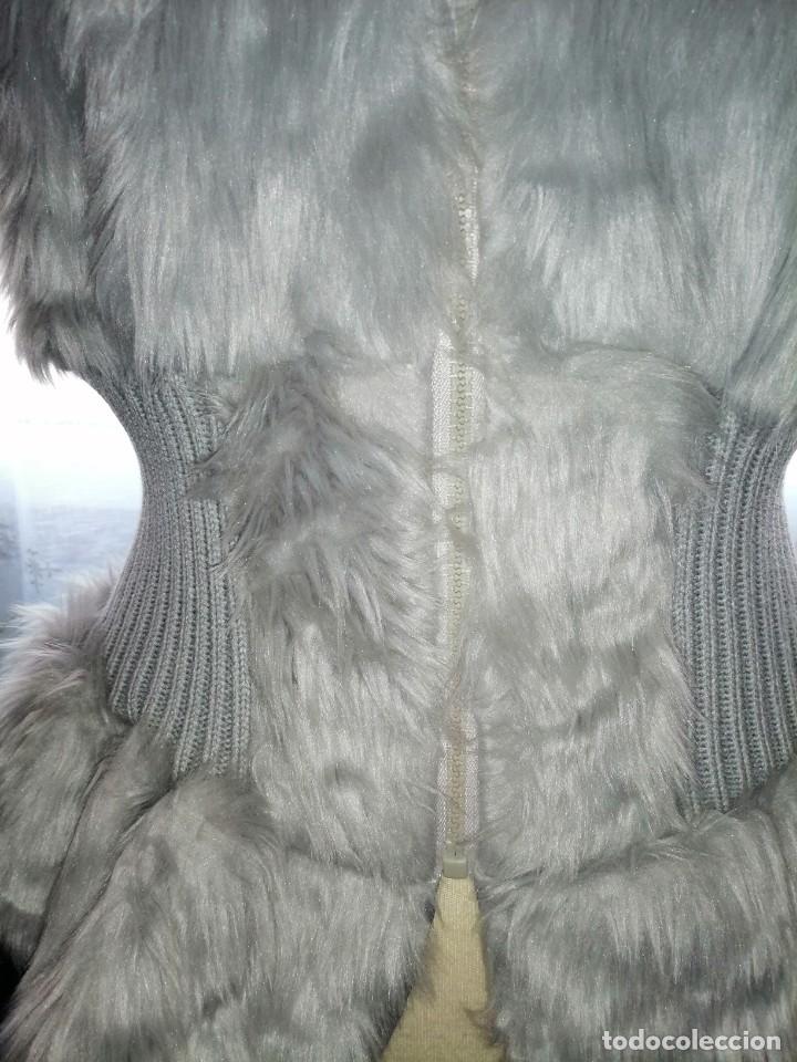 Vintage: Chaleco gris perla c&aacute;lido - Foto 4
