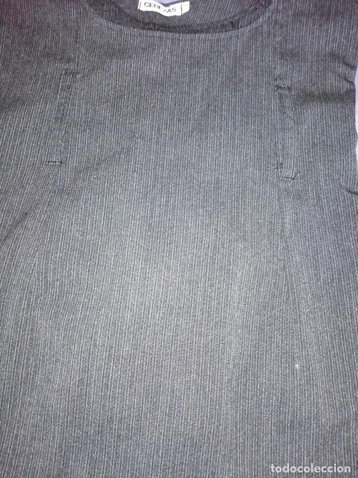 Vintage: Vestido pichi negro y gris - Foto 4