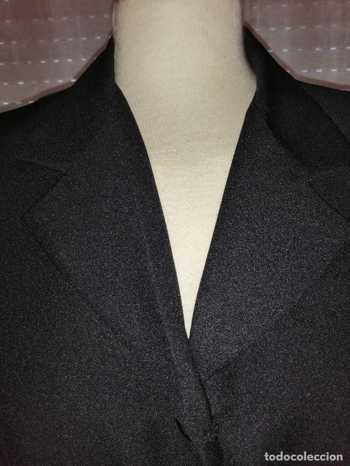 Vintage: Chaqueta de se&ntilde;ora negra - Foto 4