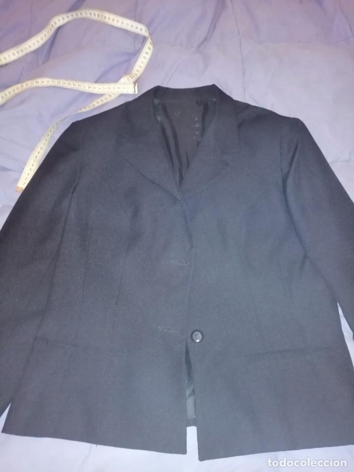 Vintage: Chaqueta de se&ntilde;ora negra - Foto 6