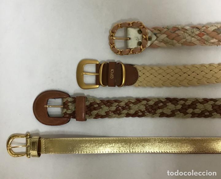 Vintage: LOTE DE CINTURONES - Foto 5