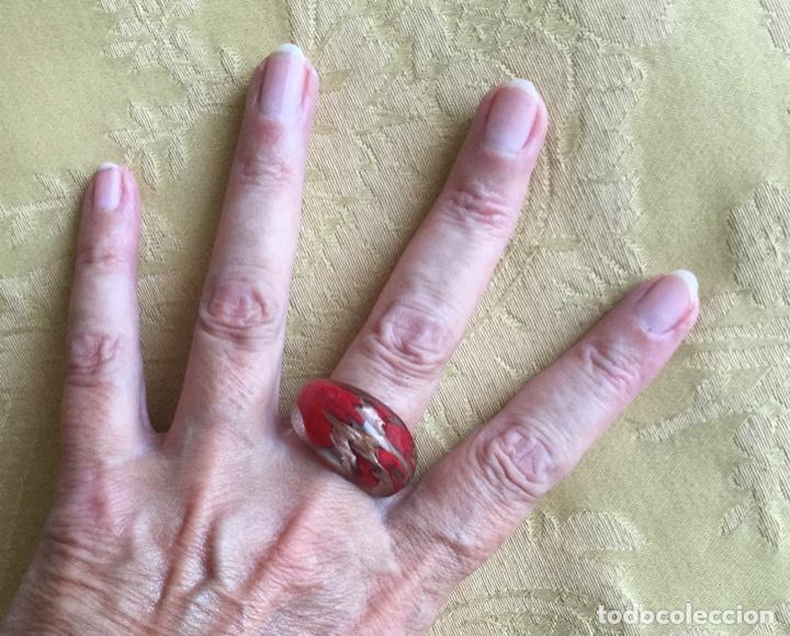 Vintage: ANILLO DE CRISTAL DE MURANO - Foto 2