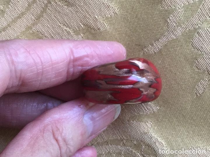 Vintage: ANILLO DE CRISTAL DE MURANO - Foto 3