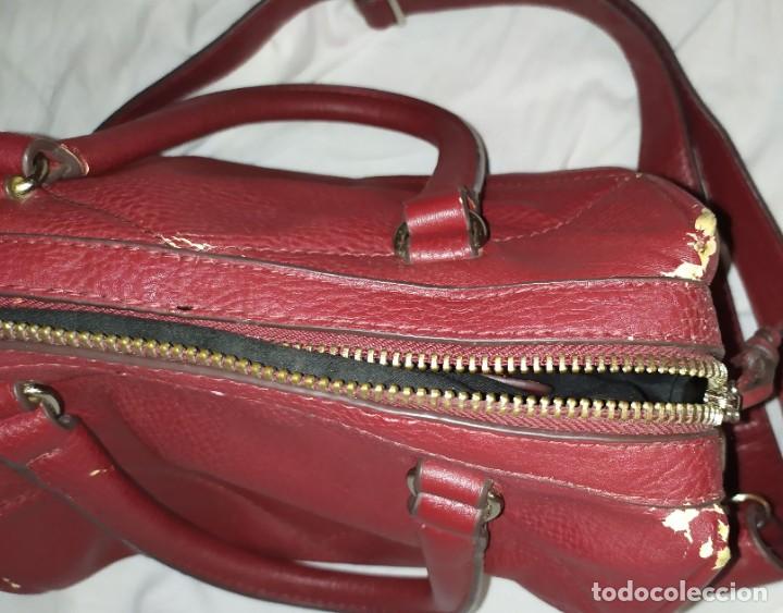 Vintage: BOLSO CUERO ROJO - Foto 3