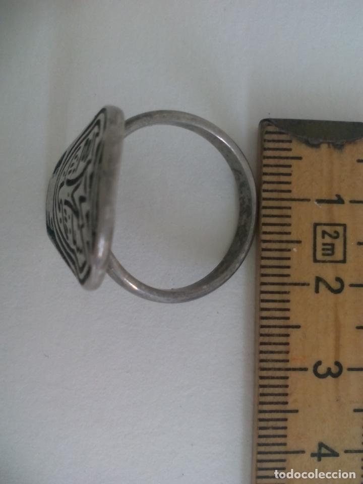 Vintage: Vintage, anillo con jeroglifico egipcio - Foto 5