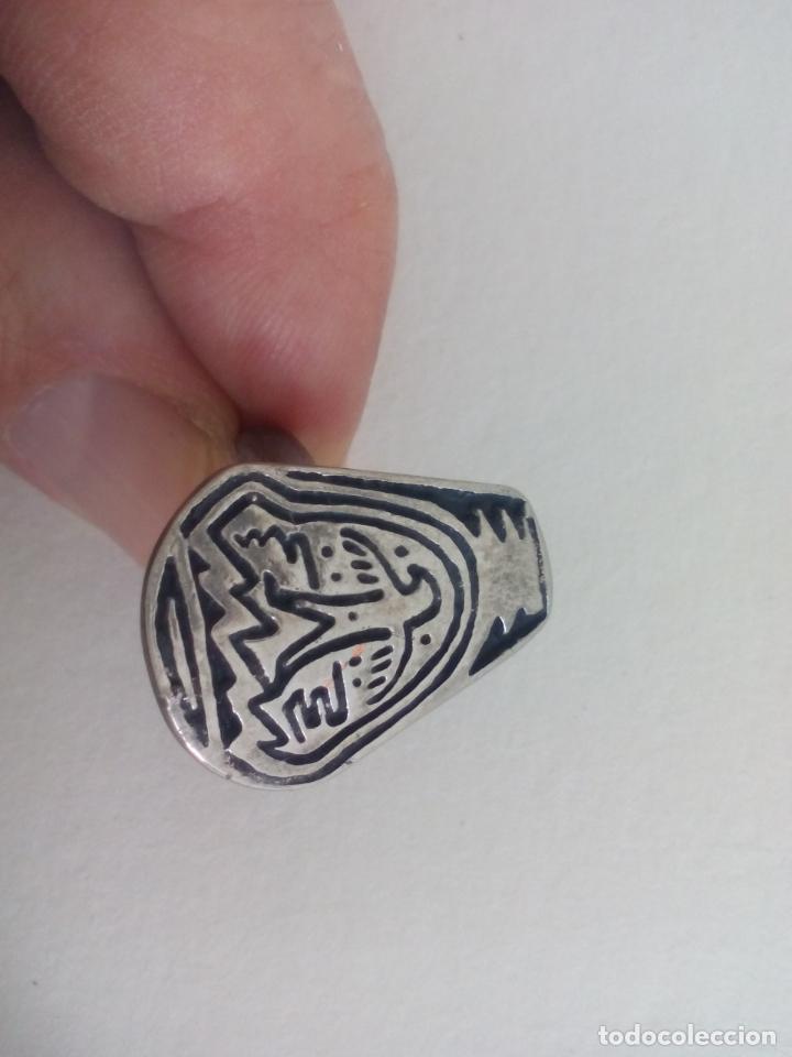 Vintage: Vintage, anillo con jeroglifico egipcio - Foto 1