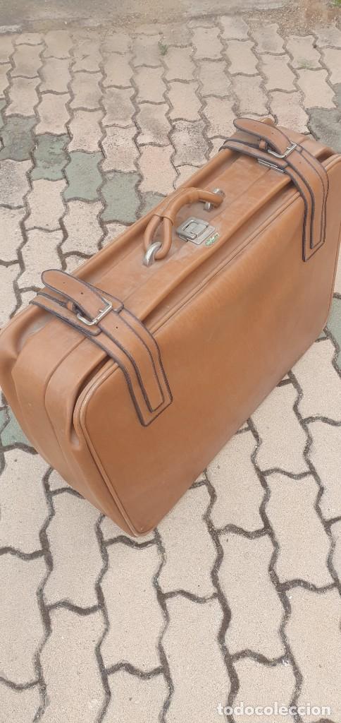 Vintage: Maleta vitange de piel - Foto 1