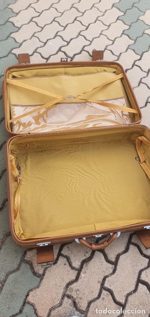 Vintage: Maleta vitange de piel - Foto 6