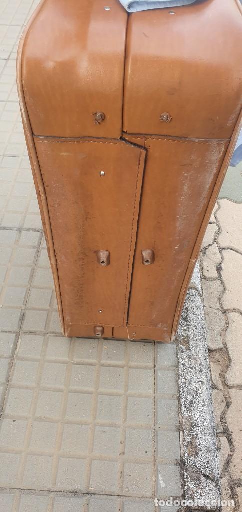 Vintage: Maleta vitange de piel - Foto 9