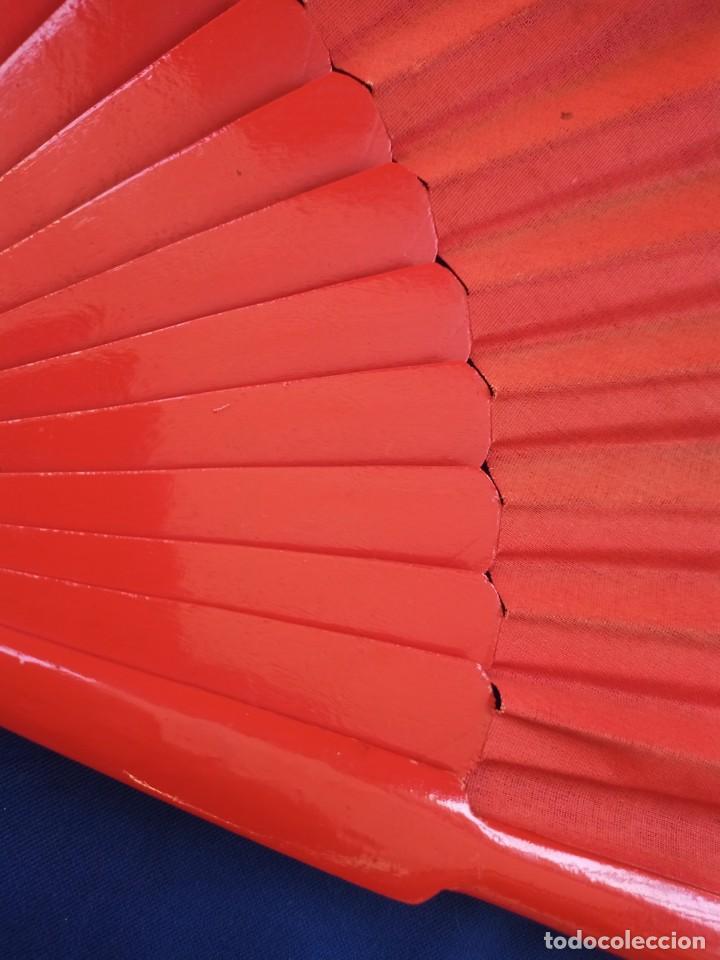 Vintage: Lote de 5 abanico, vintage de madera - Foto 10