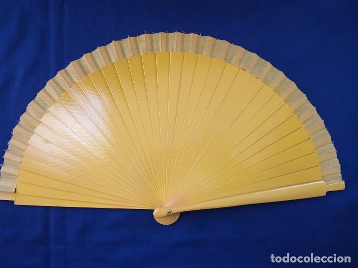 Vintage: Lote de 5 abanico, vintage de madera - Foto 13