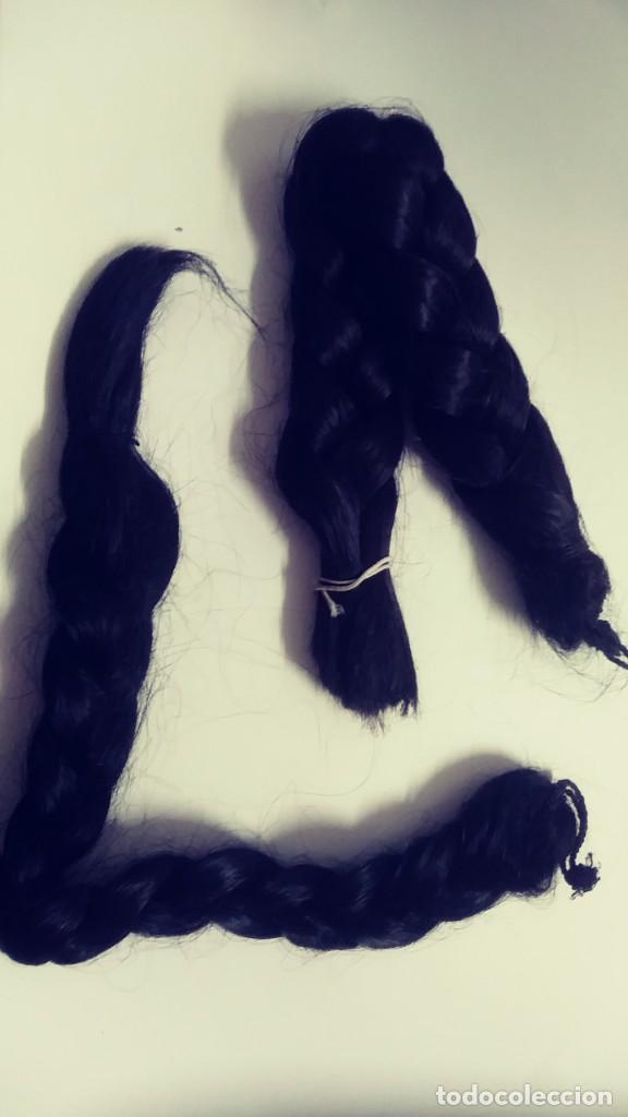 Vintage: 2 trenzas pelo cabello natural - Foto 1