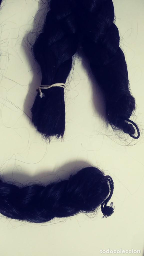 Vintage: 2 trenzas pelo cabello natural - Foto 3