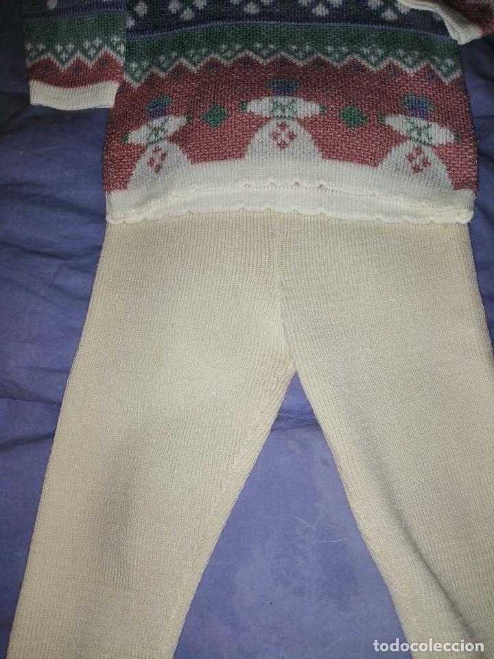 Vintage: Conjunto para beb&eacute;s y mu&ntilde;eca - Foto 3