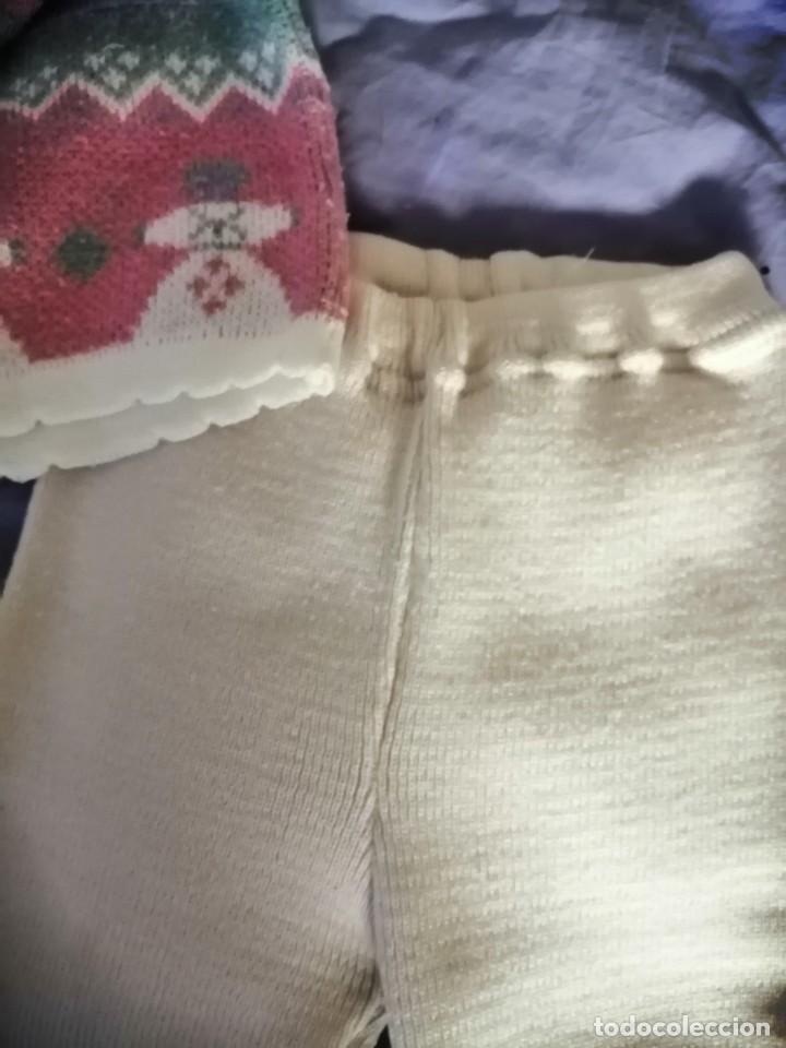 Vintage: Conjunto para beb&eacute;s y mu&ntilde;eca - Foto 6