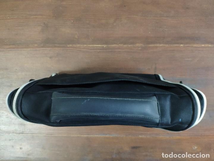 Vintage: CARTERA CON PORTAFOLIOS NEGRA. - Foto 2