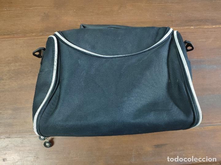 Vintage: CARTERA CON PORTAFOLIOS NEGRA. - Foto 1