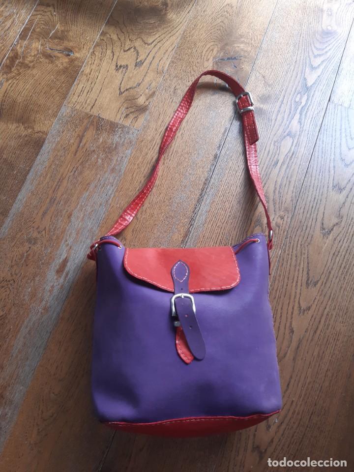 Vintage: Bolso de piel - Foto 1