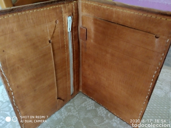 Vintage: Cartera monedero caballero - Foto 3