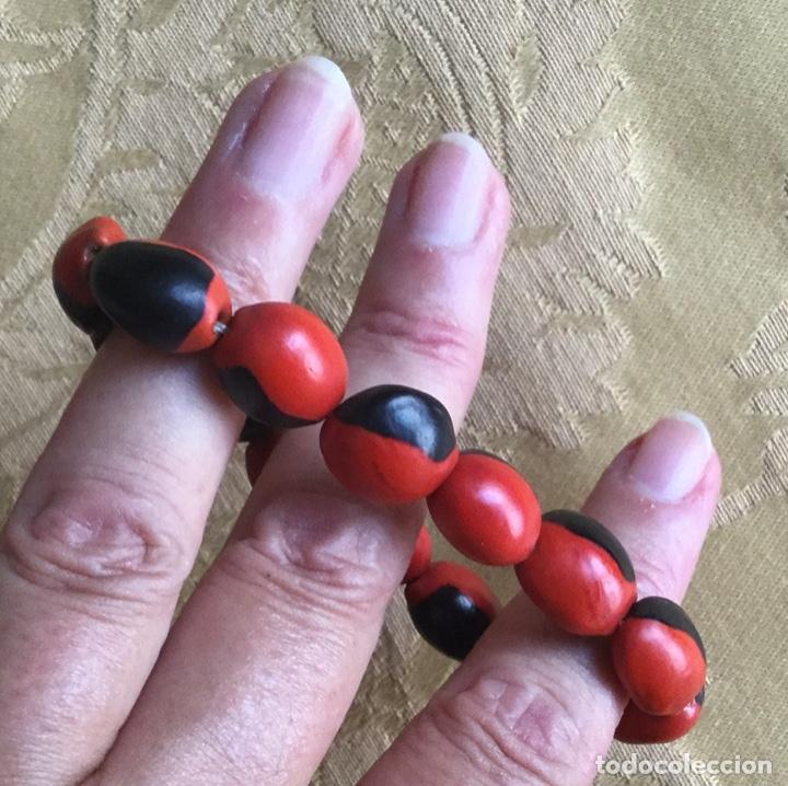 Vintage: PULSERA AMULETO PROTECTOR SEMILLAS - Foto 3