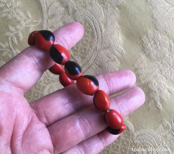 Vintage: PULSERA AMULETO PROTECTOR SEMILLAS - Foto 6