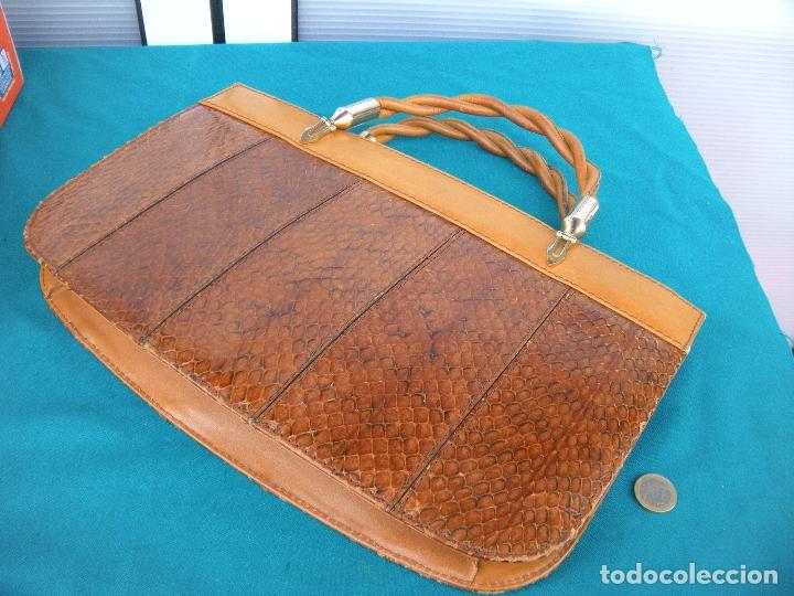 Vintage: BOLSO DE PIEL VINTAGE - Foto 5