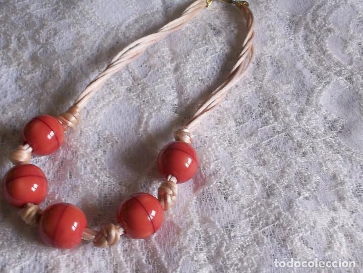 Vintage: COLLAR DE BOLAS-A&Ntilde;OS 70 - Foto 4