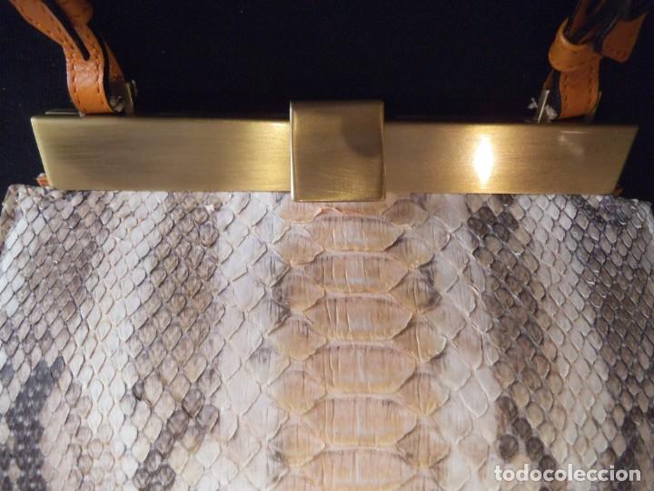 Vintage: BOLSO PIT&Oacute;N CALABAZA - Foto 4