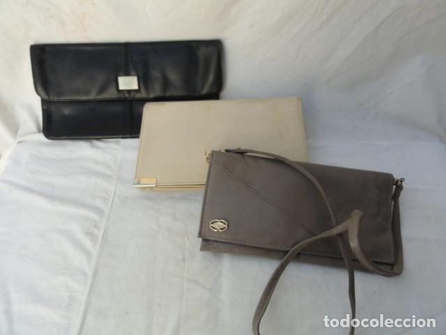 Vintage: 3 BOLSOS MONEDEROS VINTAGE. - Foto 1