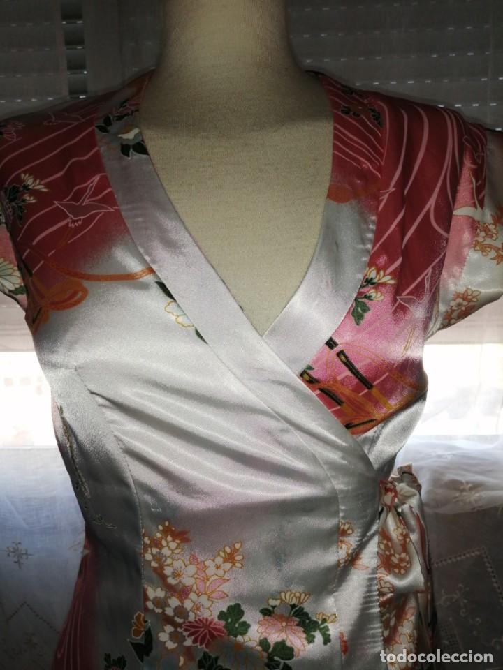 Vintage: Blusa satinada - Foto 2