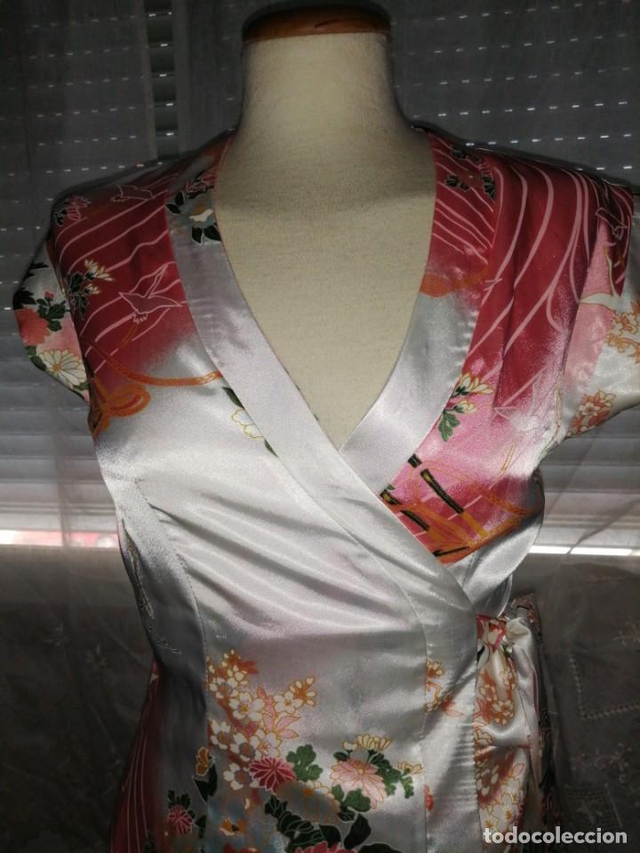 Vintage: Blusa satinada - Foto 4
