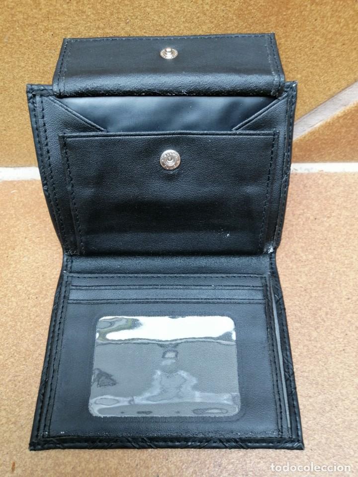 Vintage: CARTERA DE CABALLERO EN POLIPIEL - Foto 4